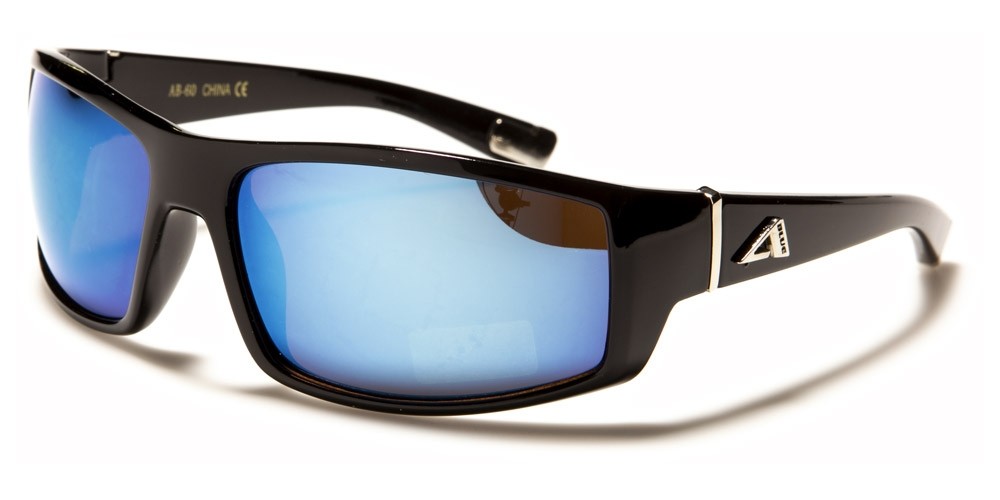 Arctic Blue Rectangle Men's Wholesale Sunglasses AB-60