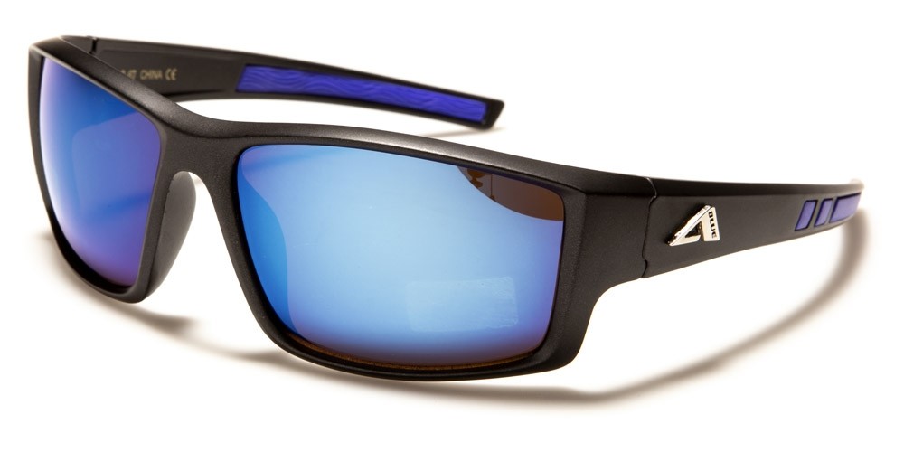 Arctic Blue Rectangle Men's Bulk Sunglasses AB-67