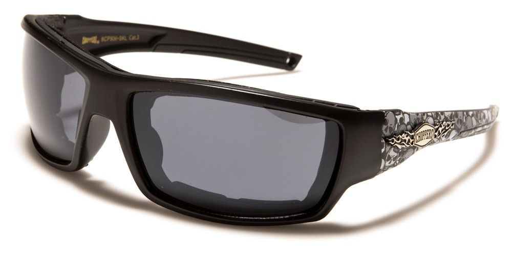 Choppers Padded BIKER Sunglasses Wholesale CP936-SKL