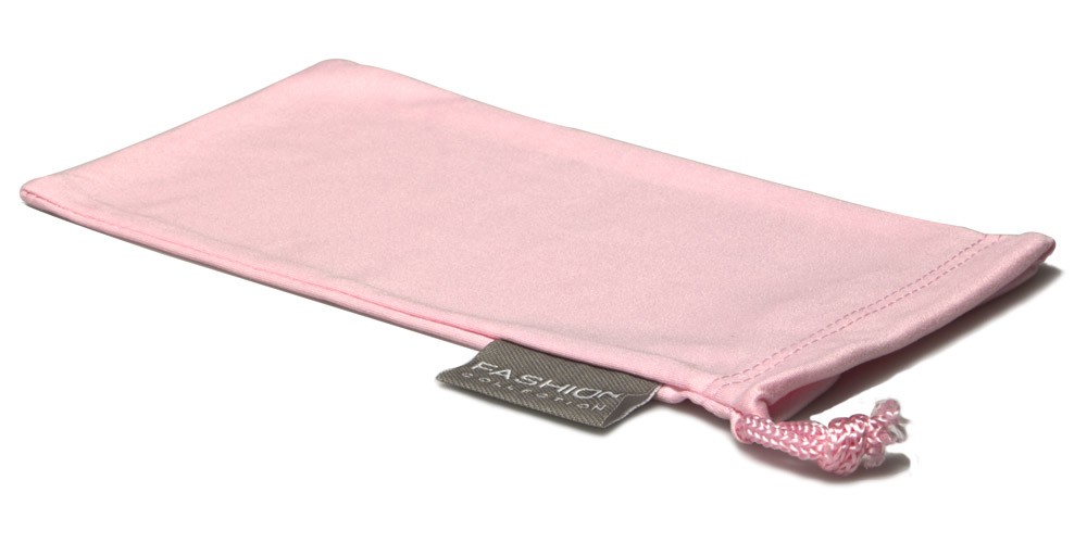 Pink Fashion Microfiber Wholesale Pouches POUCH-A15PNK