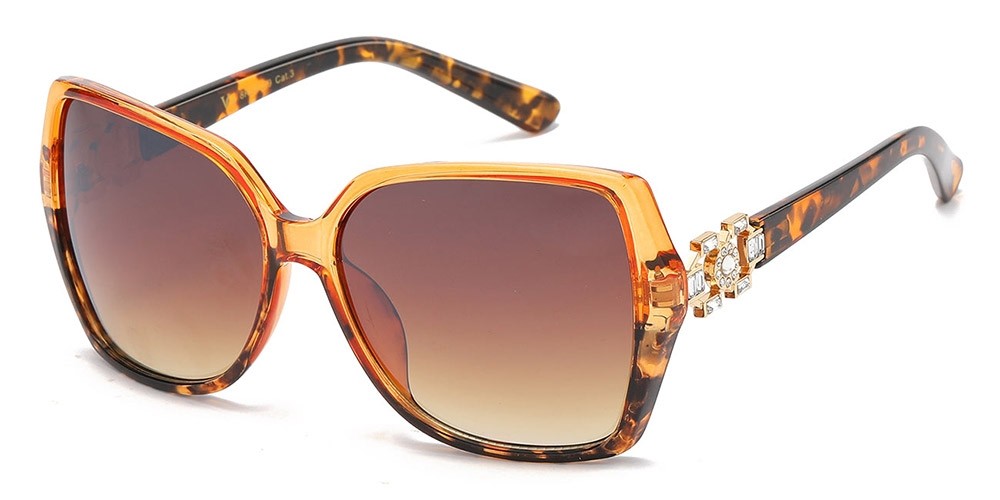 VG Rhinestone Butterfly SUNGLASSES Wholesale RS2059