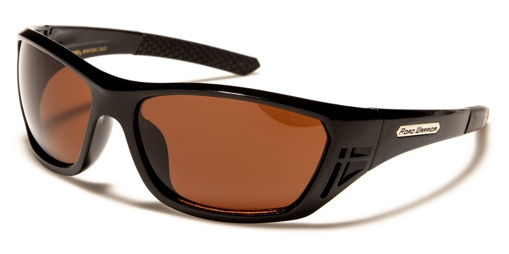 Road Warrior Wrap Around Men's Sunglasses in Bulk RW7283
