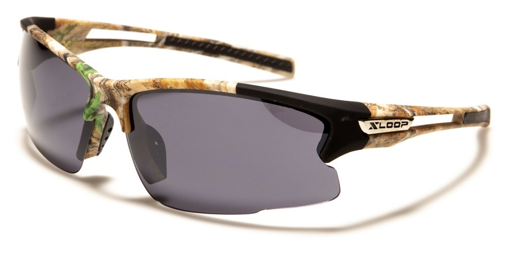 X-Loop Camouflage Wrap Bulk Sunglasses X2585-CAMO